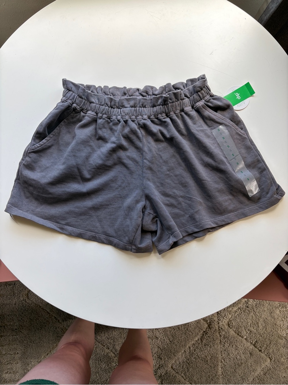 NWT! Cute and comfy Women’s Elastic Ruffle Lounge Shorts with Side Pockets!
